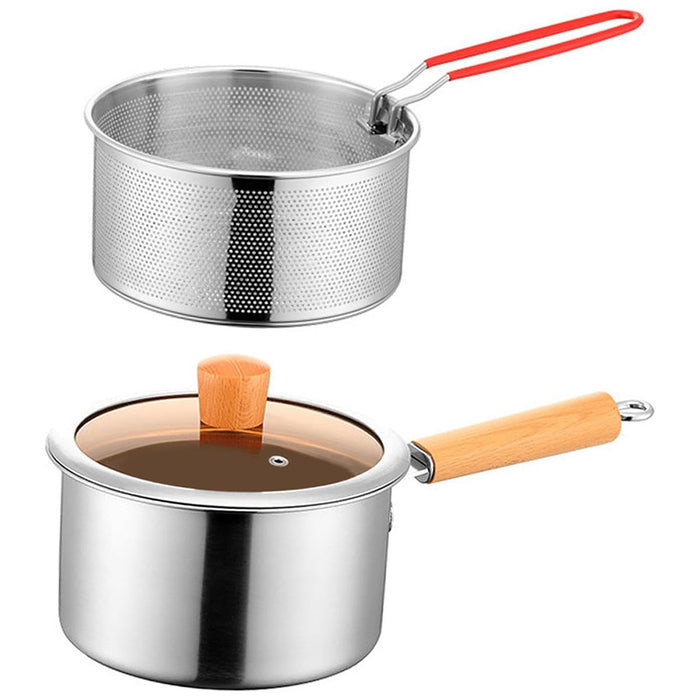 304 Stainless Steel Fryer, Multi-Function Pot