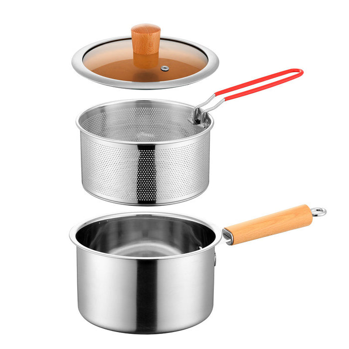 304 Stainless Steel Fryer, Multi-Function Pot