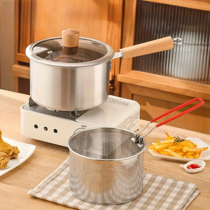 304 Stainless Steel Fryer, Multi-Function Pot