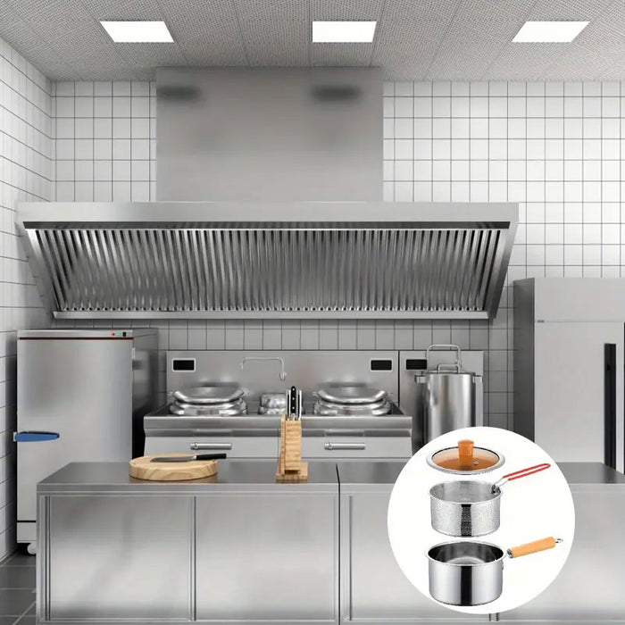 304 Stainless Steel Fryer, Multi-Function Pot