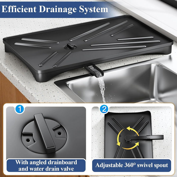 Large Capacity Kitchen Dish Drying Rack