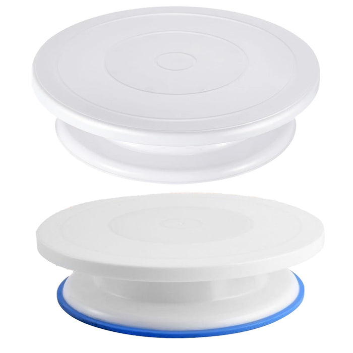 Cake Turntable 10.8 Inch with Silicone Base 360 Rotation