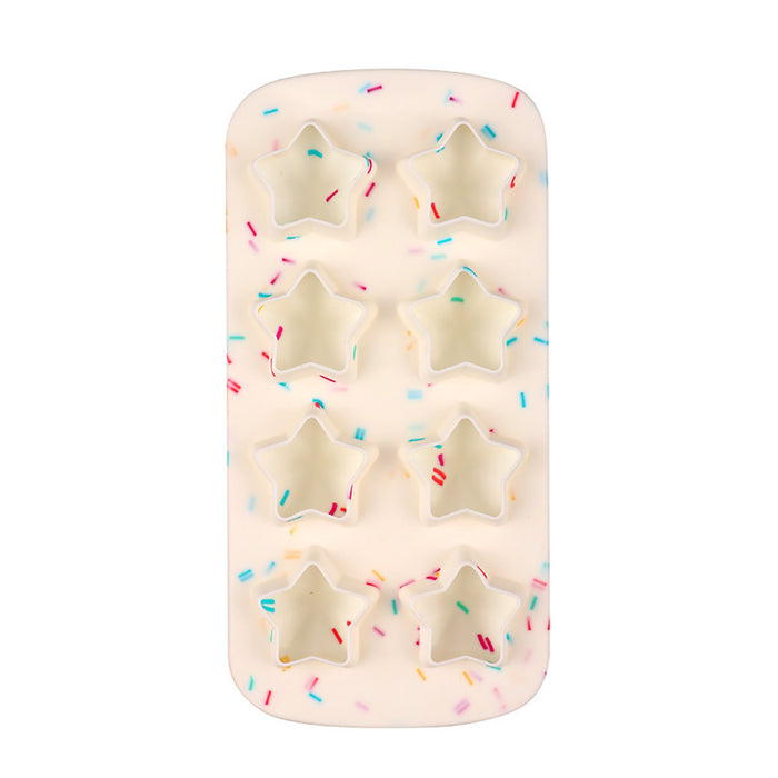 Silicone Ice Cream Mold Five Star Shape Food Grade Design