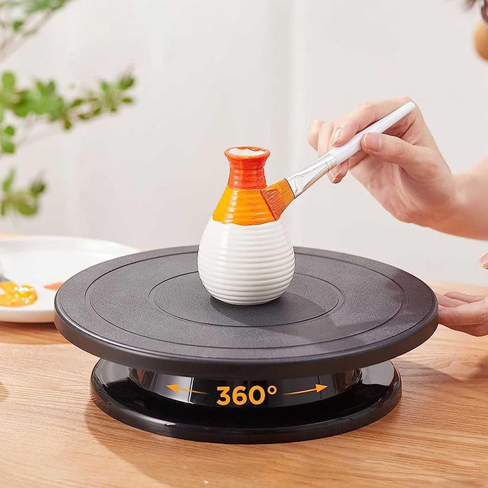 6 Pcs Cake Turntable Set 10.8in with Steel Ball Bearings