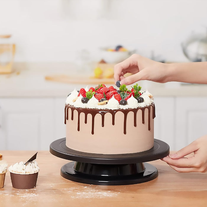 6 Pcs Cake Turntable Set 10.8in with Steel Ball Bearings