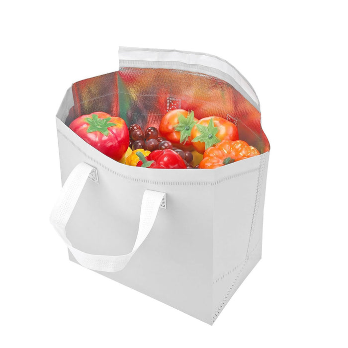 White Insulated Bags 240x150x240mm - 50 pack