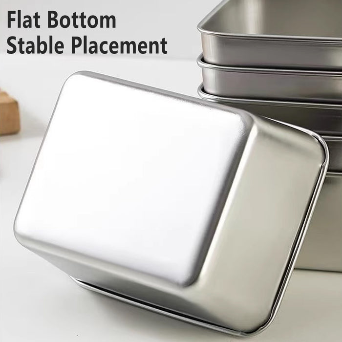 Stainless Steel Food Container Box Set of 6