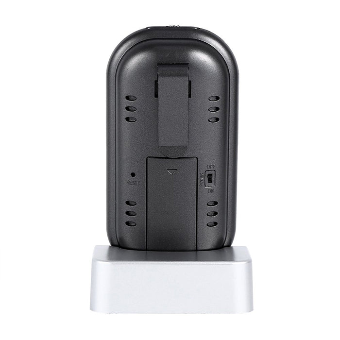 Wireless Remote Cooking Thermometer with Timer, Silver Grey