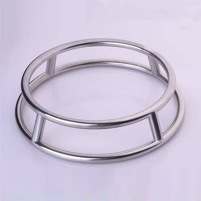 Thickened Stainless Steel Double-Layer Pot Rack Heat Resistant Kitchen Stand