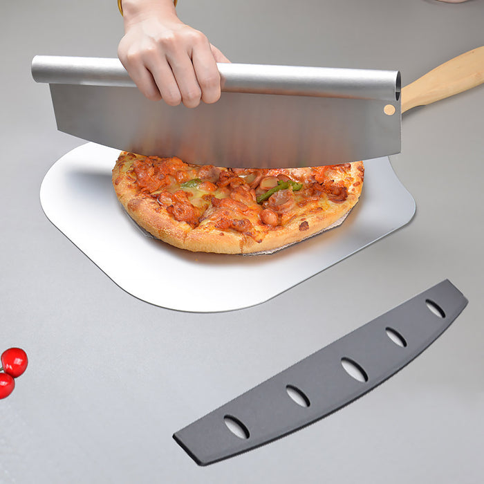 4 Piece Pizza Tool Set 12 Inch Aluminum Shovel Folding Handle