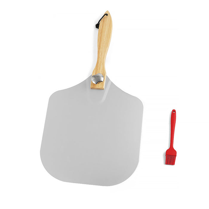 4 Piece Pizza Tool Set 12 Inch Aluminum Shovel Folding Handle