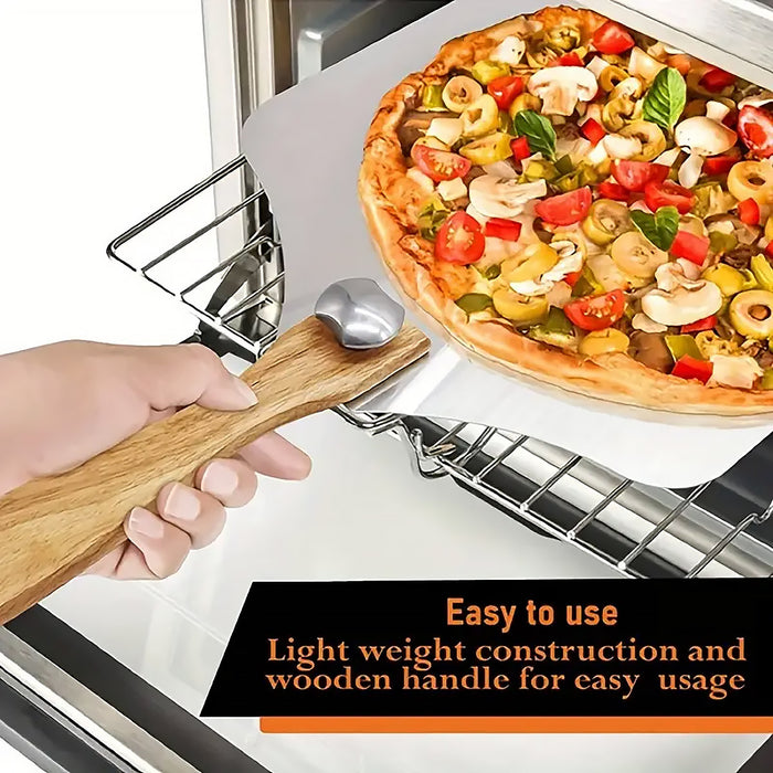 4 Piece Pizza Tool Set 12 Inch Aluminum Shovel Folding Handle