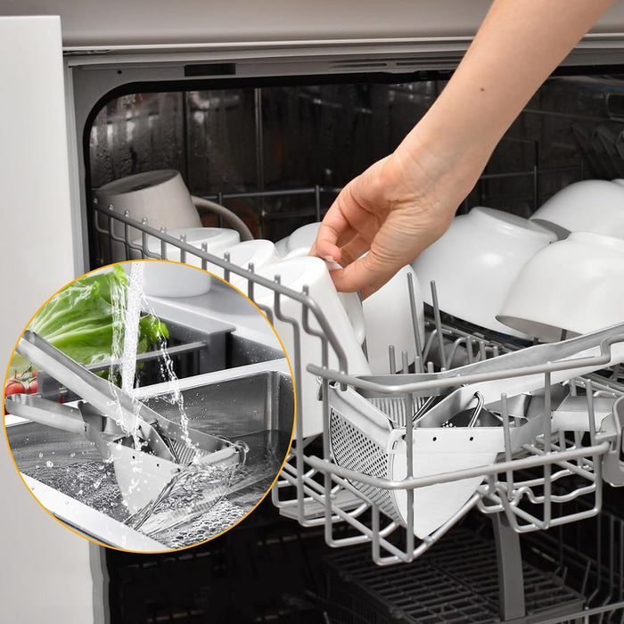 Stainless Steel Potato Ricer with Ergonomic Handle Juicer