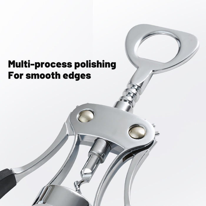 Multi Function Bottle Opener Zinc Alloy Silver for Bar