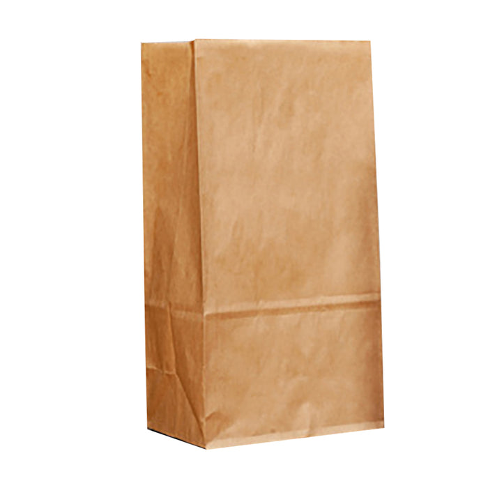 Brown Kraft Paper Bags Recyclable Biodegradable Food Safe