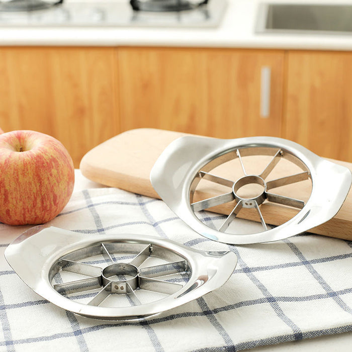 Stainless Steel Apple Corer and Slicer with Ergonomic Handles