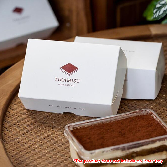 50 Pcs Food-Safe Disposable Baking Pastry Packaging Boxes