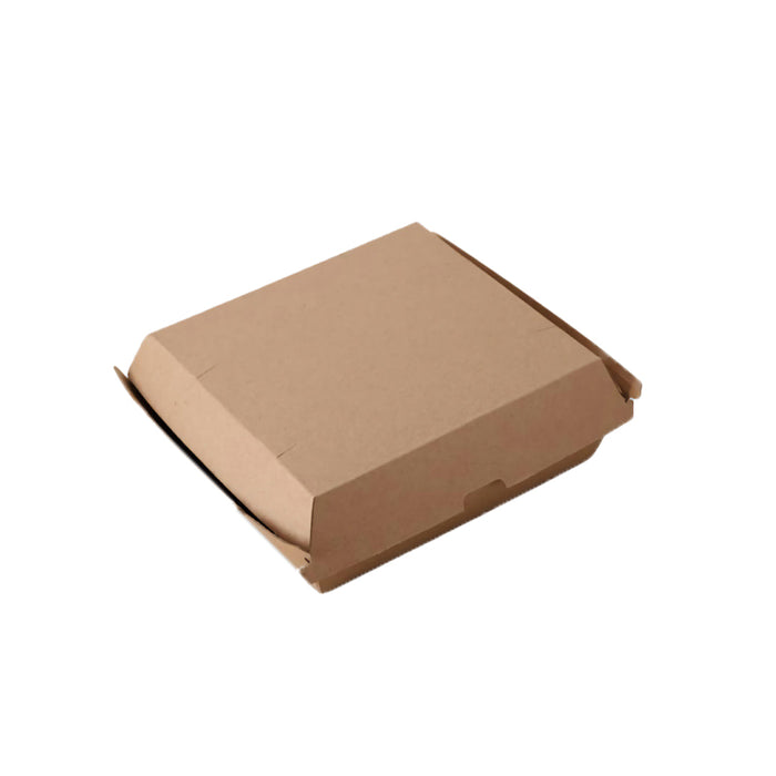 Kraft Paper Hot Dog Boxes - Corrugated Brown Takeaway Food Packaging