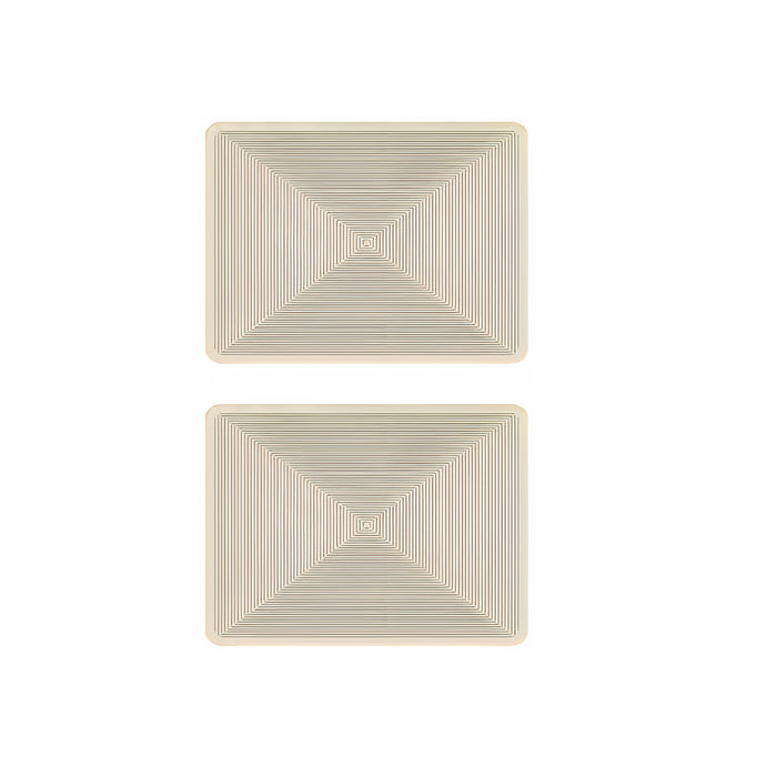 2 Pcs Kitchen Absorbent Draining Mats Heat Insulation Non-Slip 40x30cm
