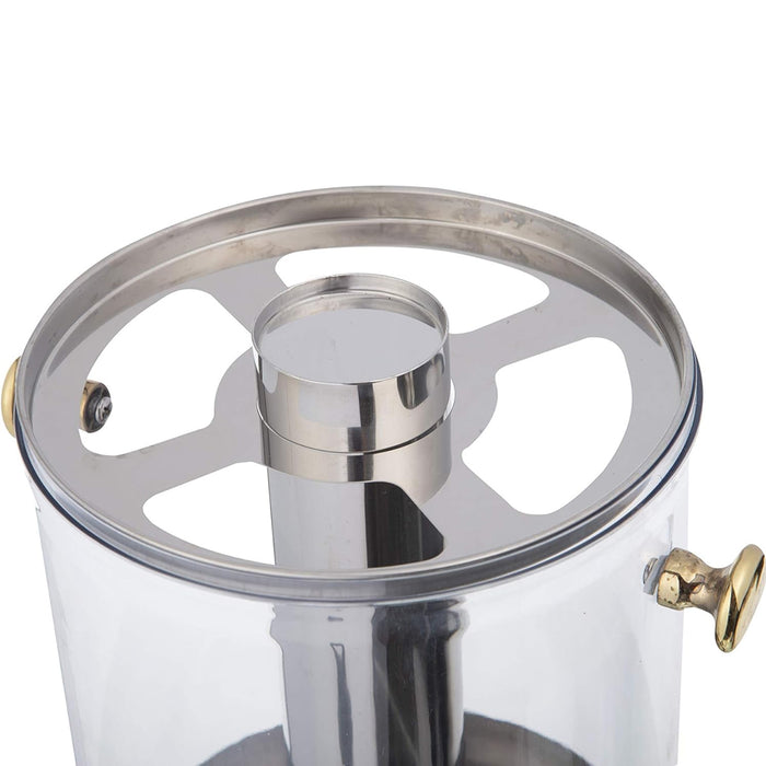 Stainless Steel Juice Dispenser, Silver, 8L