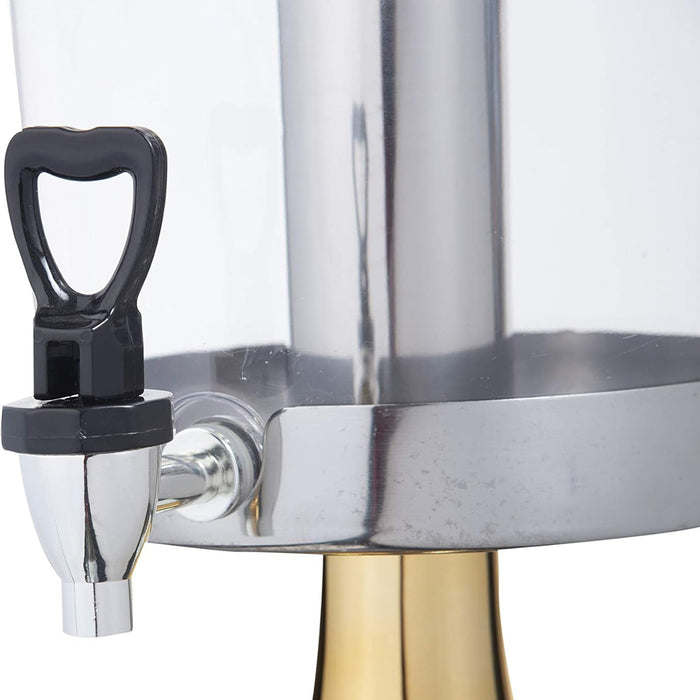 Stainless Steel Juice Dispenser, Silver, 8L