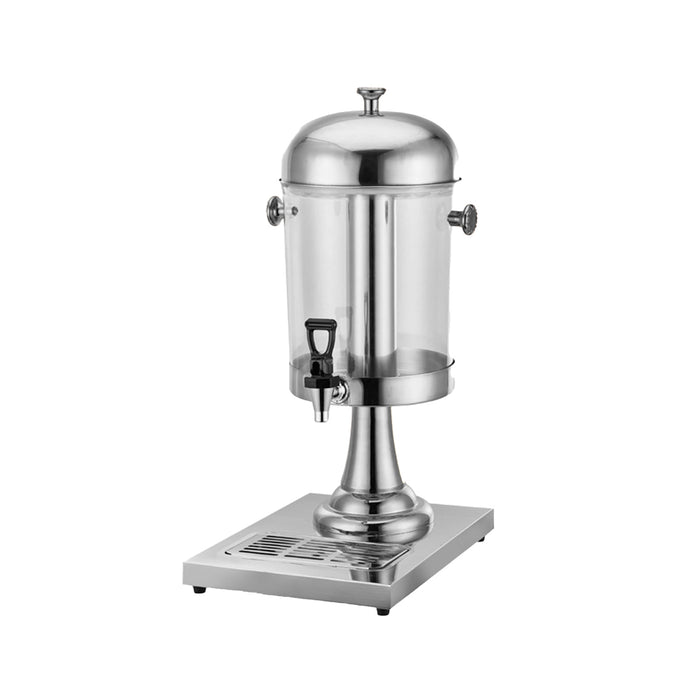 Stainless Steel Juice Dispenser, Silver, 8L