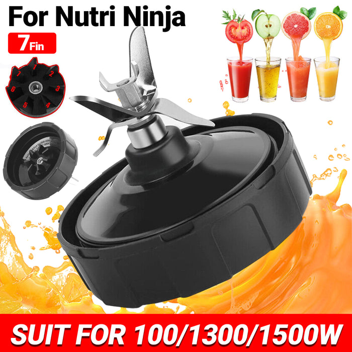 7-Fin Replacement Extractor Blade for Nutri Ninja Auto IQ Blenders