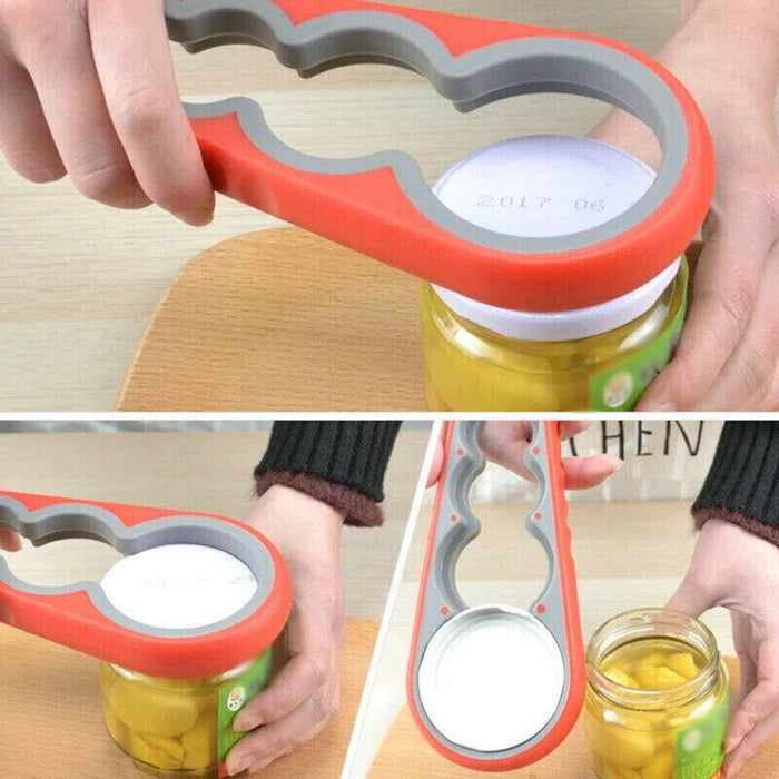 Silicone Jar Opener Easy Grip Multi-Size Bottle Lid Opener