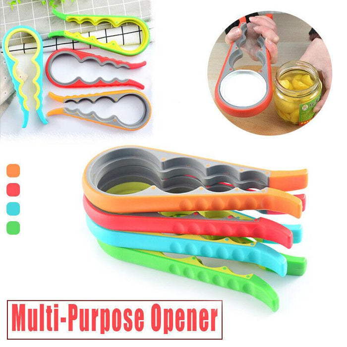 Silicone Jar Opener Easy Grip Multi-Size Bottle Lid Opener