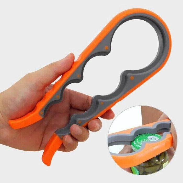 Silicone Jar Opener Easy Grip Multi-Size Bottle Lid Opener
