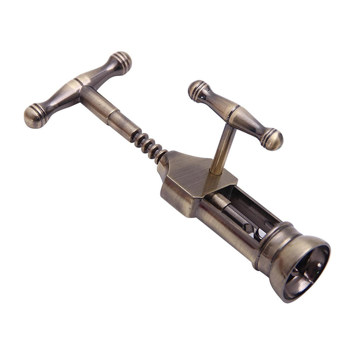Manual Wine Bottle Opener Aluminium Alloy Ergonomic Handle