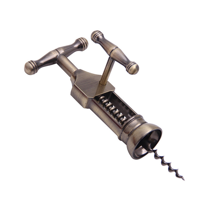 Manual Wine Bottle Opener Aluminium Alloy Ergonomic Handle