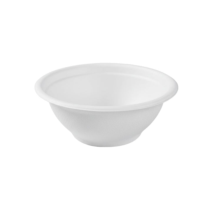 100 Pcs Sugarcane Fibre Paper Bowls Waterproof Oil Proof