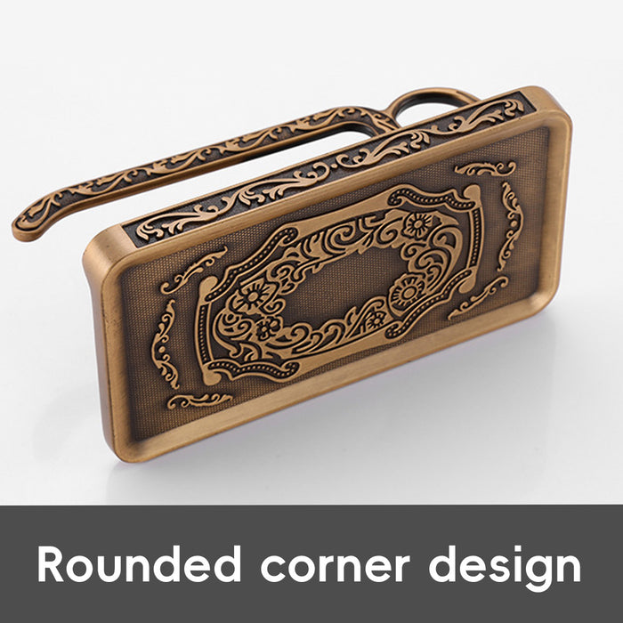 Aluminum Wall Mounted Toilet Paper Holder with Phone Shelf