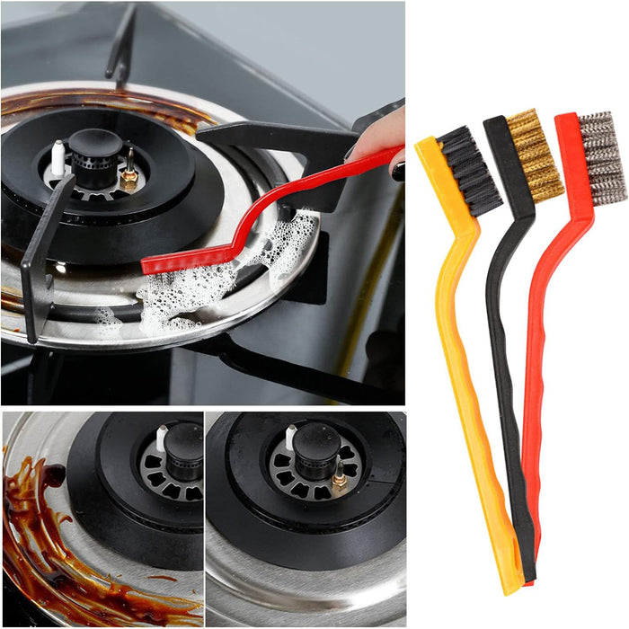7 Inch Gas Stove Kitchen Multifunctional Cleaning Brush