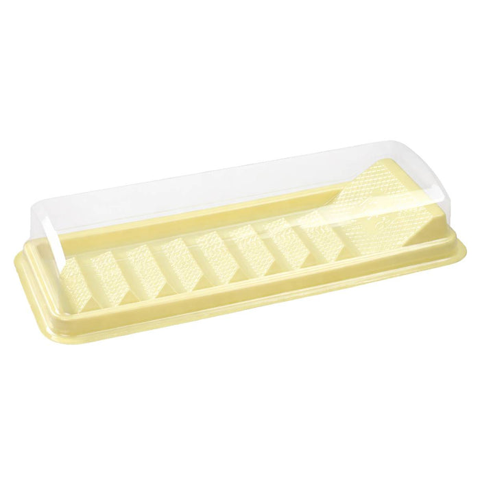 100 Pcs Four-Grid Pastry Box for Moon Cake Puff and Souffle 2 Colors