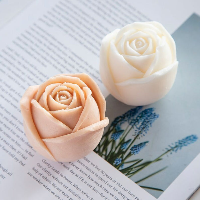 6 Cavity Rose Silicone Mould For Cakes And Chocolates