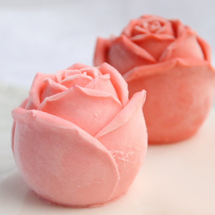 6 Cavity Rose Silicone Mould For Cakes And Chocolates