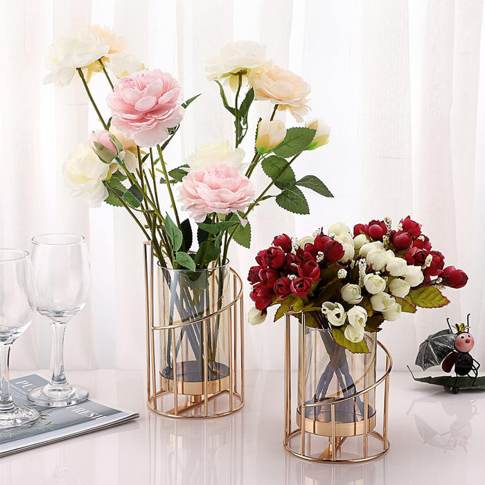 Wrought Iron Candle Holder, Wedding Candlestick Ornament Dinner Table Decor