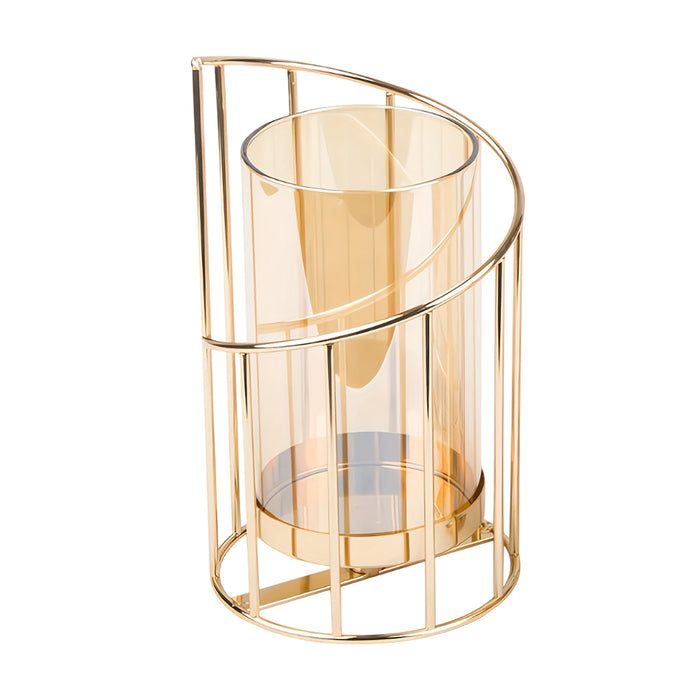 Wrought Iron Candle Holder, Wedding Candlestick Ornament Dinner Table Decor