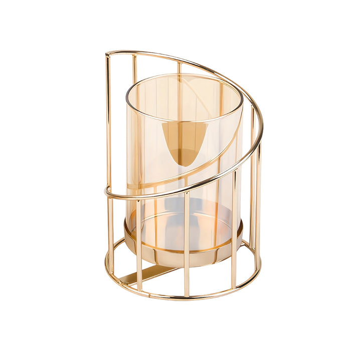 Wrought Iron Candle Holder, Wedding Candlestick Ornament Dinner Table Decor