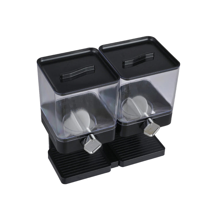 Double Cup Grain Storage Distributor with Spin Dispensers