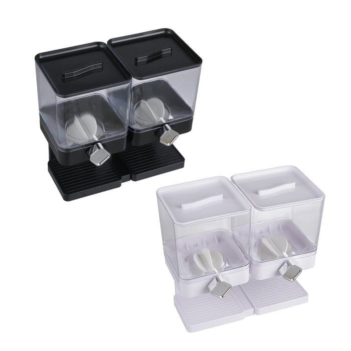 Double Cup Grain Storage Distributor with Spin Dispensers