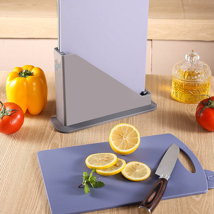 3pcs Classified Cutting Boards Set with Storage Stand
