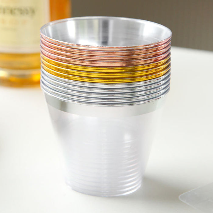 9oz Plastic Cup for Serving Drinks, 100pcs