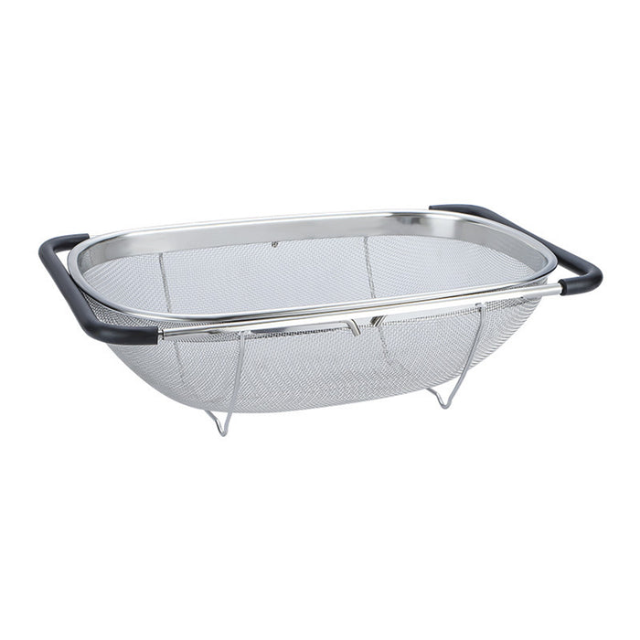 Stainless Steel Kitchen Drain Strainer Basket, Telescopic