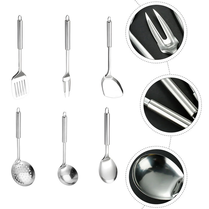 Stainless Steel Cooking Utensil set of 6