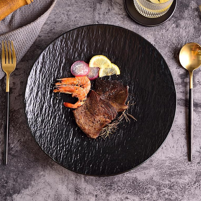 20PCS Creative Dessert Plates Set 10 Inch Round Plates