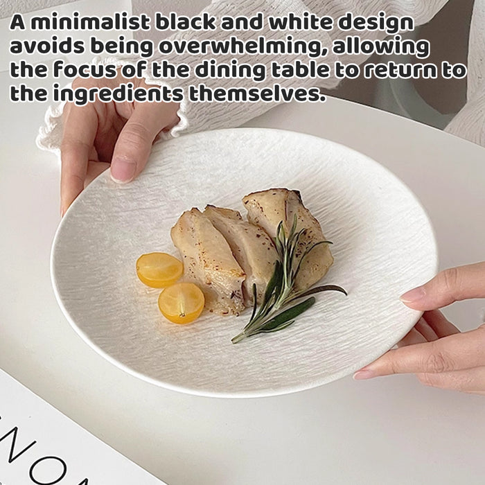 20PCS Creative Dessert Plates Set 10 Inch Round Plates