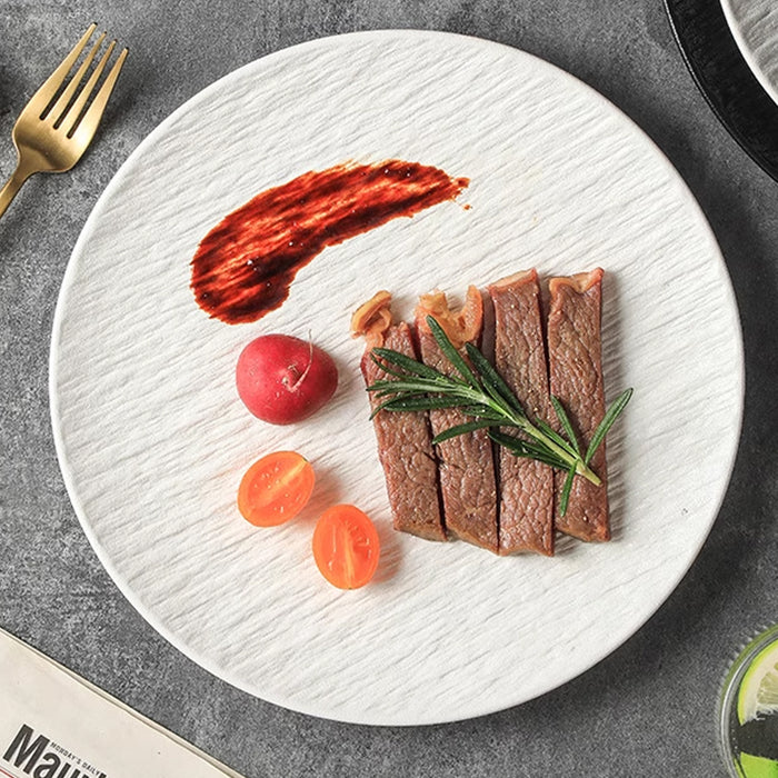 20PCS Creative Dessert Plates Set 10 Inch Round Plates